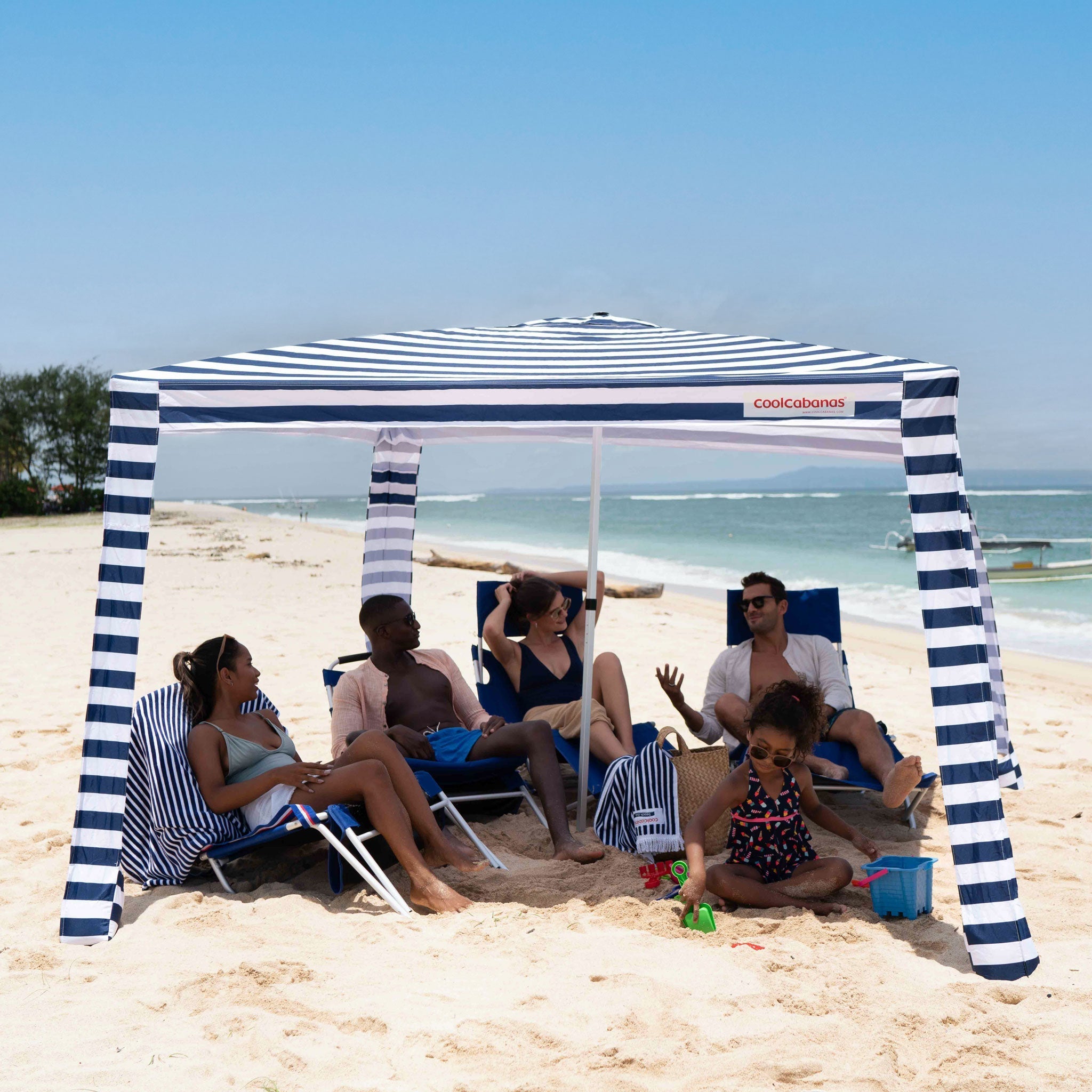 COOLCABANA 5 - Navy Stripes