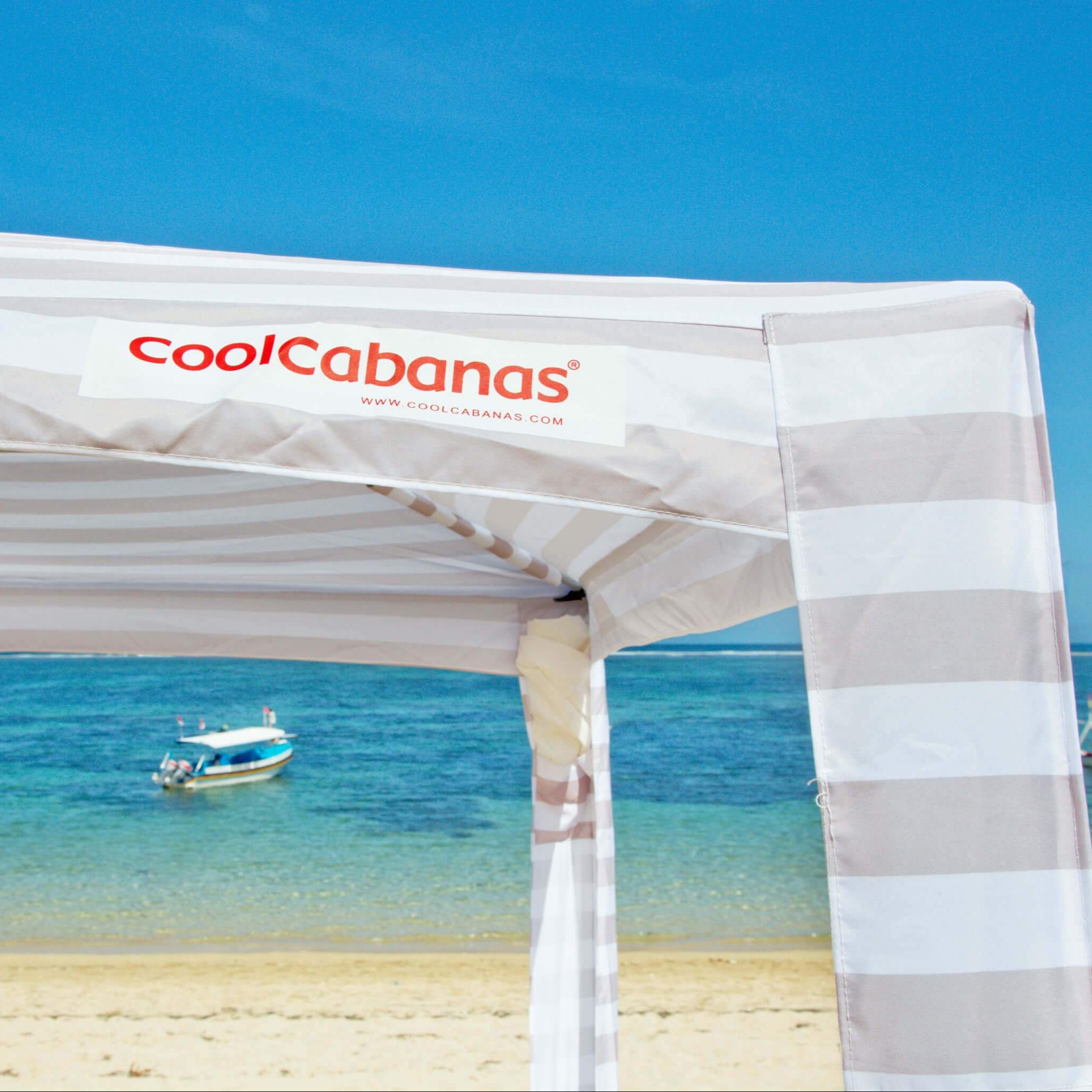 COOLCABANA 5 - Beige Stripes